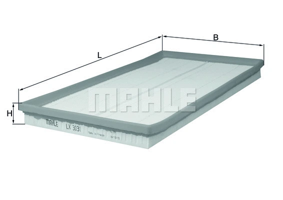 Oro filtras MAHLE LX 3031