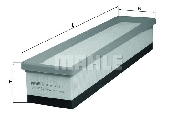 Oro filtras MAHLE LX 3144