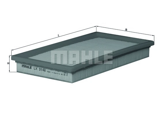 Oro filtras MAHLE LX 3148