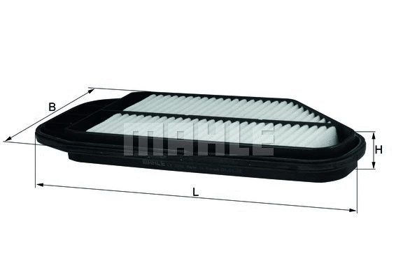 Oro filtras MAHLE LX 3152