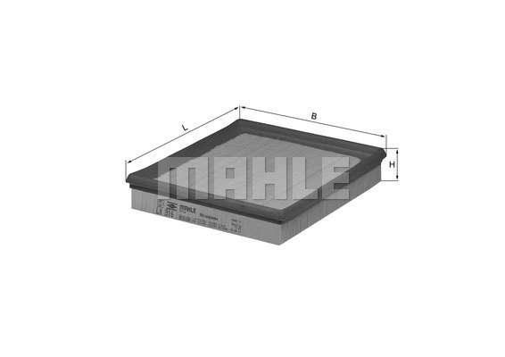 Oro filtras MAHLE LX 316