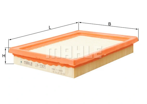 Oro filtras MAHLE LX 3305