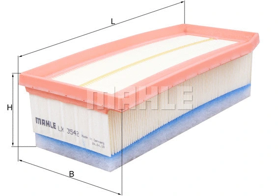 Oro filtras MAHLE LX 3542