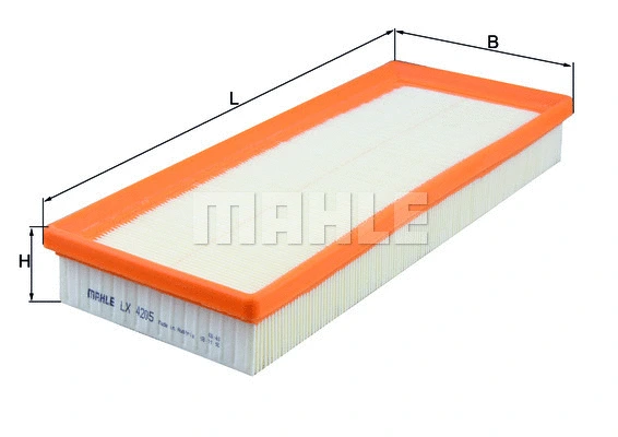 Oro filtras MAHLE LX 4205