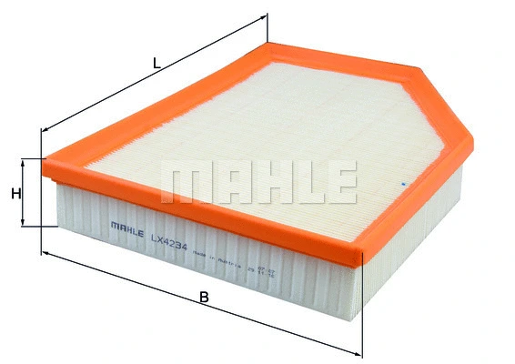 Oro filtras MAHLE LX 4234