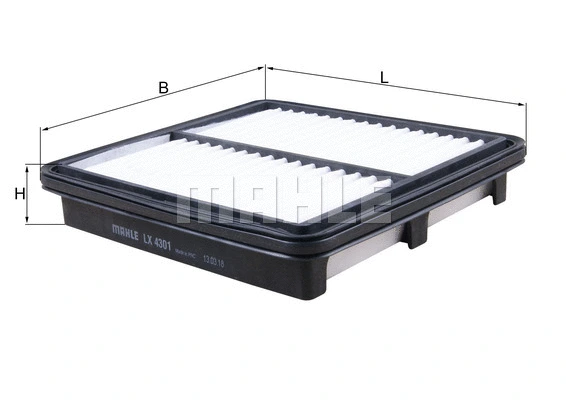 Oro filtras MAHLE LX 4301