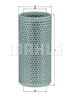 Oro filtras MAHLE LX 502