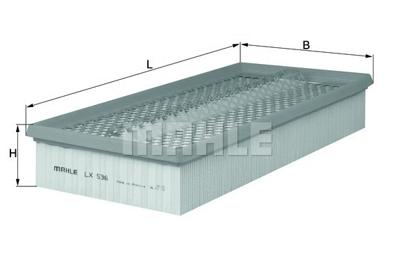 Oro filtras MAHLE LX 536