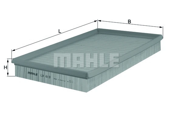 Oro filtras MAHLE LX 613