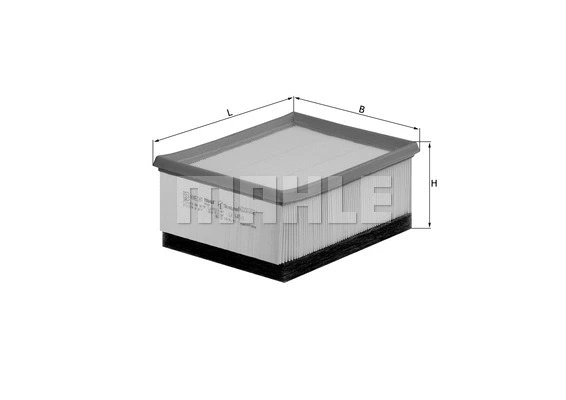 Oro filtras MAHLE LX 645/1