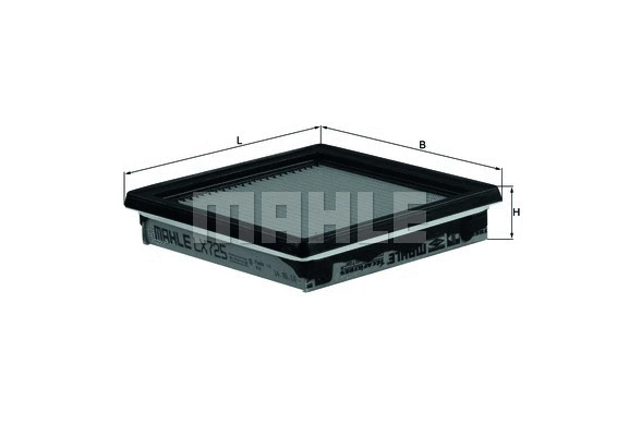 Oro filtras MAHLE LX 725
