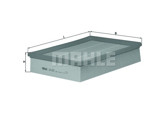 Oro filtras MAHLE LX 821