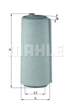 Oro filtras MAHLE LX 823
