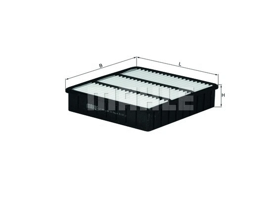 Oro filtras MAHLE LX 843