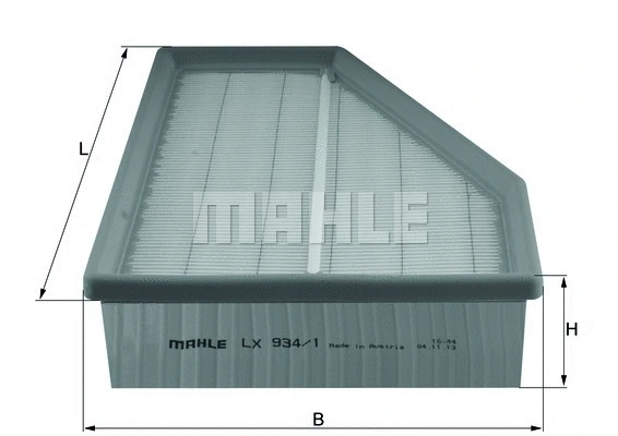 Oro filtras MAHLE LX 934/1
