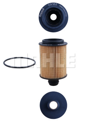 Alyvos filtras MAHLE OX 553D
