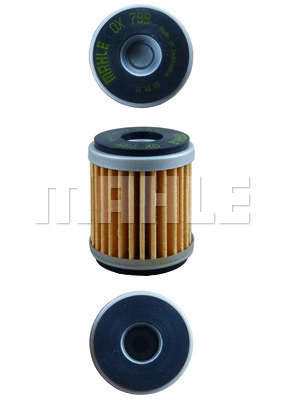 Alyvos filtras MAHLE OX 799