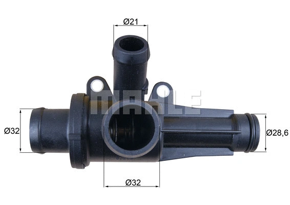 Termostatas MAHLE TH 45 87