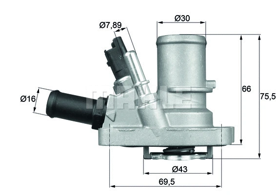 Termostatas MAHLE TI 144 88
