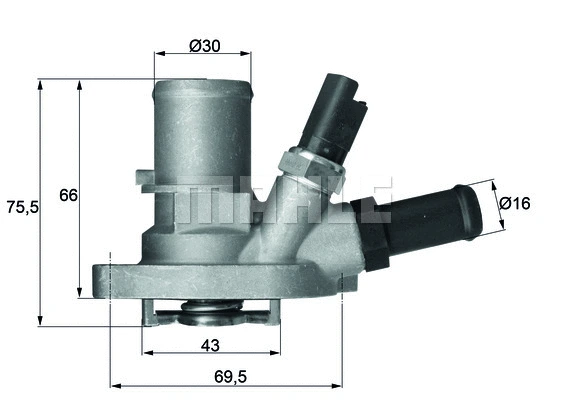 Termostatas MAHLE TI 149 88