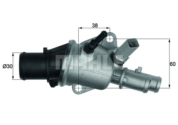 Termostatas MAHLE TI 156 88