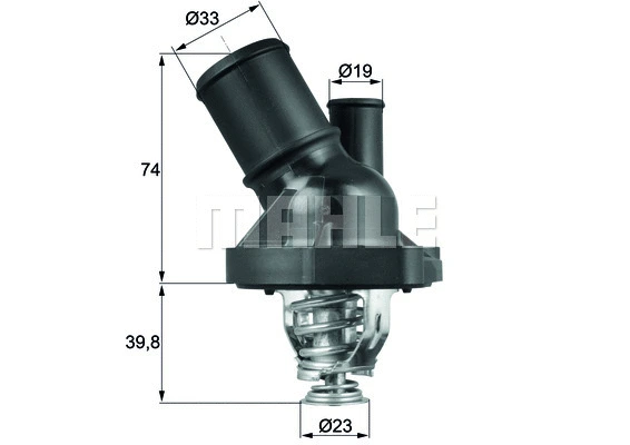 Termostatas MAHLE TI 200 82