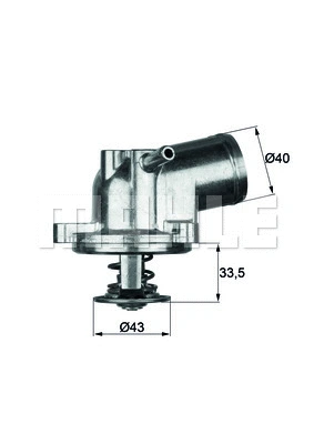 Termostatas MAHLE TI 21 87