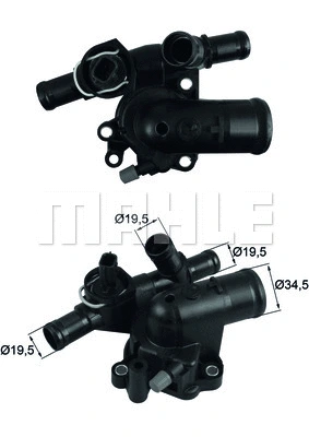 Termostatas MAHLE TI 248 89