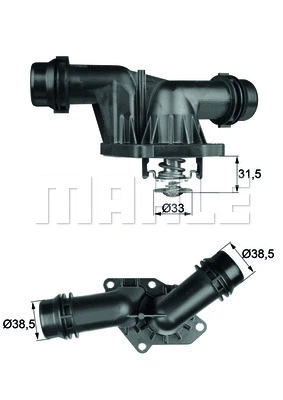 Termostatas MAHLE TI 25 85