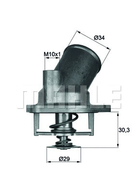 Termostatas MAHLE TI 2 92