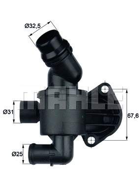 Termostatas MAHLE TI 34 87
