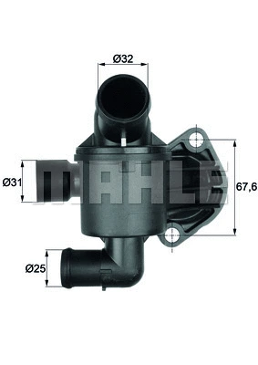 Termostatas MAHLE TI 35 87