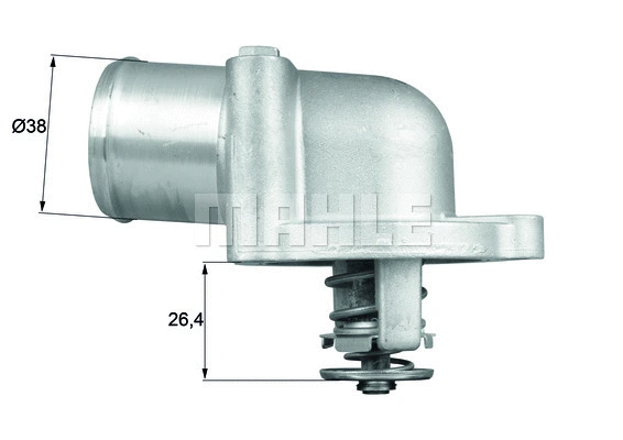 Termostatas MAHLE TI 78 87D