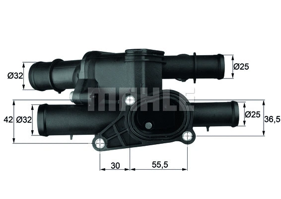 Termostatas MAHLE TM 1 105