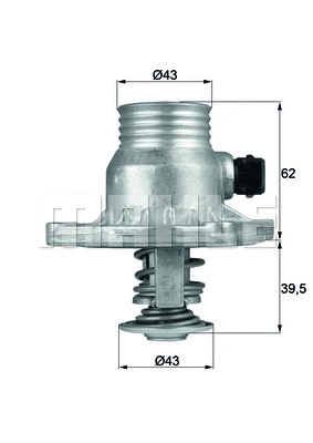 Termostatas MAHLE TM 11 105