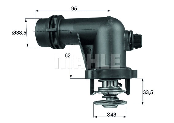Termostatas MAHLE TM 15 105