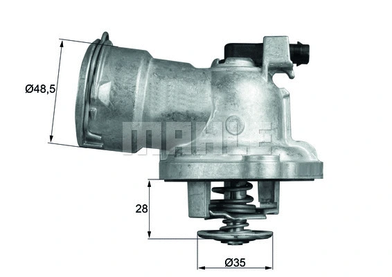 Termostatas MAHLE TM 28 87