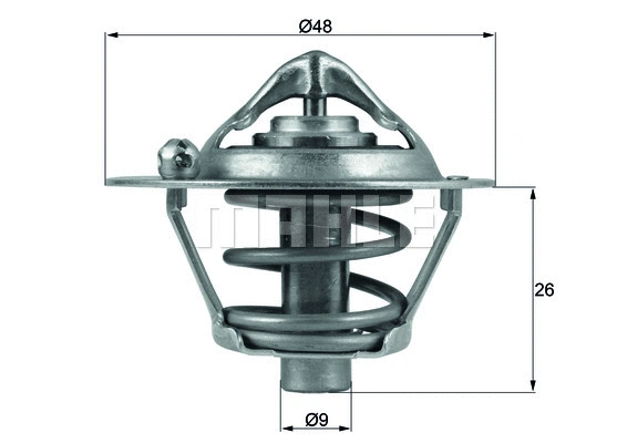 Termostatas MAHLE TX 108 82D