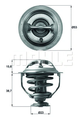 Termostatas MAHLE TX 117 95D