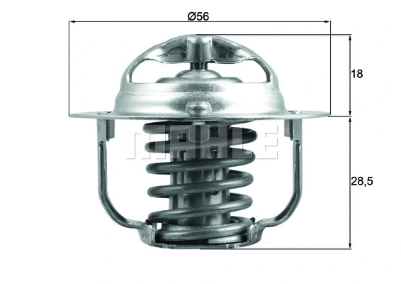 Termostatas MAHLE TX 208 88D