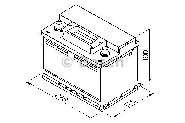 Starterio akumuliatorius BOSCH 0 092 S30 080