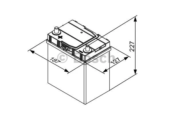 Starterio akumuliatorius BOSCH 0 092 S40 190