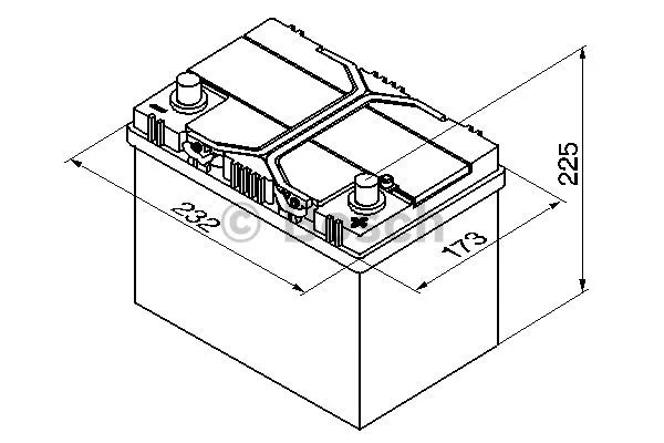 Starterio akumuliatorius BOSCH 0 092 S40 240