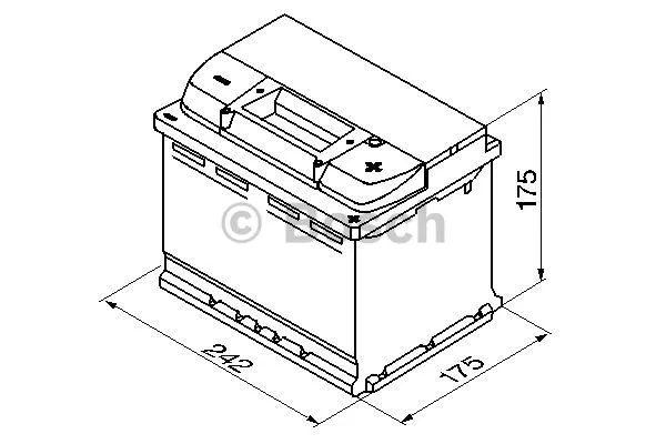 Starterio akumuliatorius BOSCH 0 092 S50 040