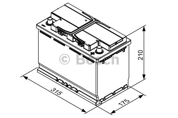 Starterio akumuliatorius BOSCH 0 092 T30 320