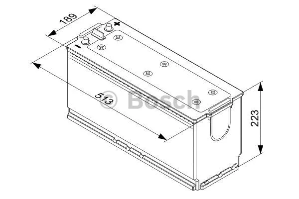 Starterio akumuliatorius BOSCH 0 092 T40 760