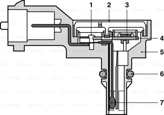 Kompresoriaus slėgio jutiklis BOSCH 0 281 002 593