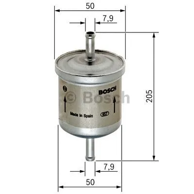 Kuro filtras BOSCH 0 450 905 926