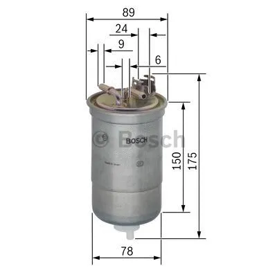 Kuro filtras BOSCH 0 450 906 267