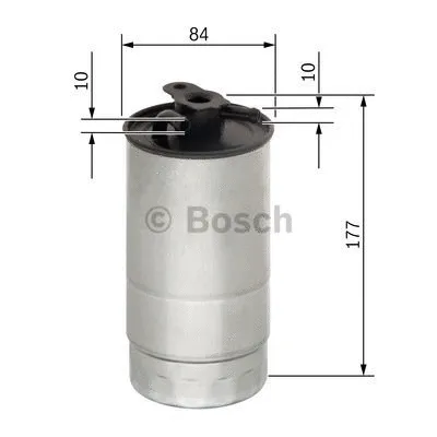 Kuro filtras BOSCH 0 450 906 451